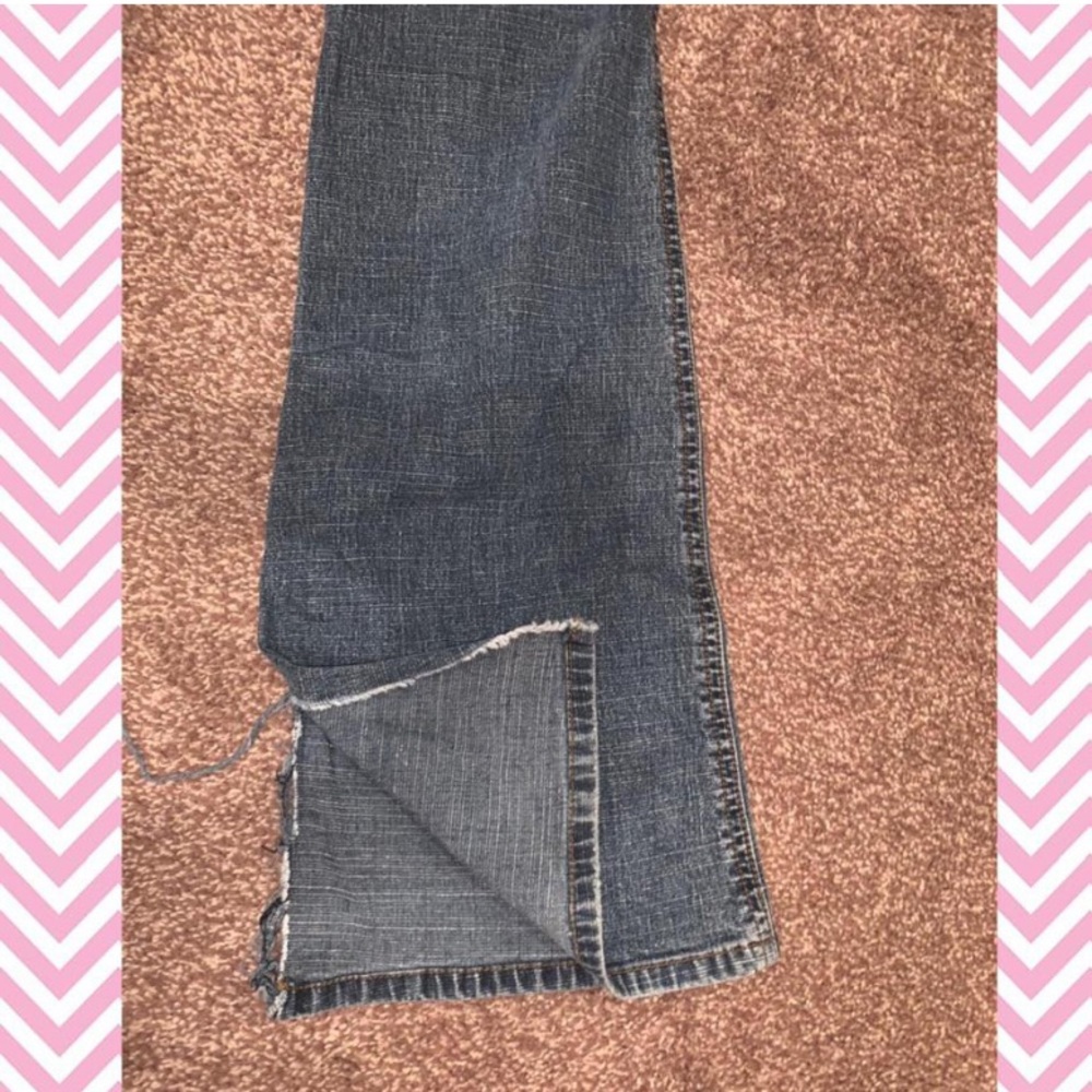 y2k super low rise flare jeans - Picture 2 of 4